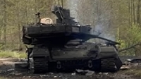 Знищено танк "Прорыв", який вихваляв путiн